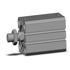 SMC VALVES CDQSB25-30DCM Compact Cylinder, 25 mm Size, Double Acting Auto Switcher | AM9CUM