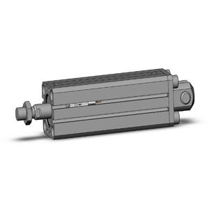 SMC VALVES CDQSD25-75DCM-M9BLS Kompaktzylinder, 25 mm Größe, doppeltwirkender automatischer Umschalter | AN3ZGZ