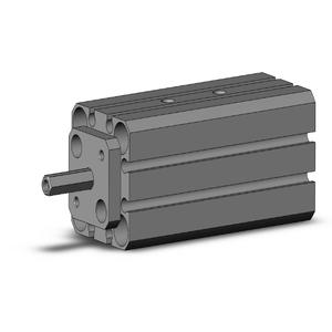 SMC VALVES CDQSKB20-50DM Kompaktzylinder, 20 mm Größe, nicht rotierender automatischer Umschalter | AM9URX