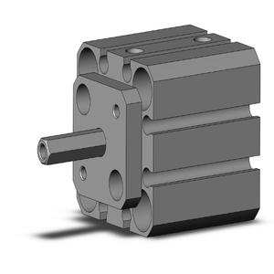SMC VALVES CDQSKB20-5DM Kompaktzylinder, 20 mm Größe, nicht rotierender automatischer Umschalter | AN8CFQ