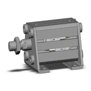 SMC VALVES CDQSL25-25DM-M9BL Compact Cylinder, 25 mm Size, Double Acting Auto Switcher | AN4APP