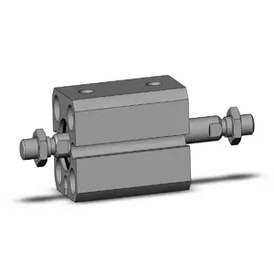 SMC VALVES CDQSWB12-10DCM Compact Cylinder, 12 mm Size, Double Rod Auto Switcher | AM4UMR