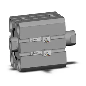 SMC VALVES CDQSWB25-10D-M9BV Compact Cylinder, 25 mm Size, Double Rod Acting Switcher | AN4DEU