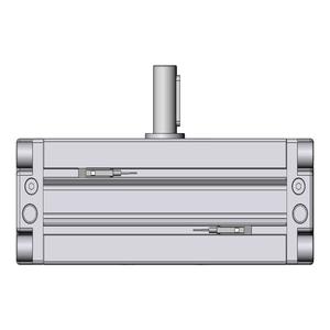 SMC VALVES CDRA1BS50-180CZ-M9BW Stellantrieb, 50 mm Größe, doppeltwirkender automatischer Umschalter | AN8AWC