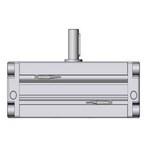 SMC VALVES CDRA1BS50-180Z-A93L Drehantrieb, 50 mm Größe, doppeltwirkender automatischer Umschalter | AN7MMB