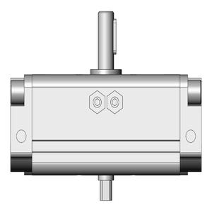 SMC VALVES CDRA1BW30-90Z Rotary Actuator, 30 mm Size, Double Acting Auto Switcher | AN9YGU