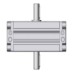 SMC VALVES CDRA1BY50-90CZ Rotary Actuator, 50 mm Size, Double Acting Auto Switcher | AN8RMC