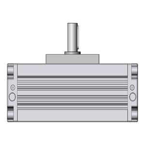 SMC VALVES CDRA1FS100-180CZ Drehantrieb, 100 mm Größe, doppeltwirkender automatischer Umschalter | AP2CLZ