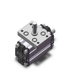 SMC VALVES CDRA1FSU50TN-100Z Rotary Actuator, 50 mm Size, Double Acting Auto Switcher | AN9KPU