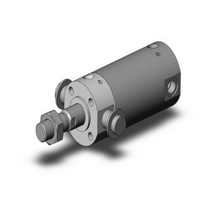 SMC VALVES CG1UA40-25Z Zylinder, 40 mm Größe, doppeltwirkend | AN9WHW