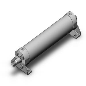 SMC VALVES CG5LN63TNSR-250-X165US Zylinder, 63 mm Größe, doppeltwirkend | AN6HDL