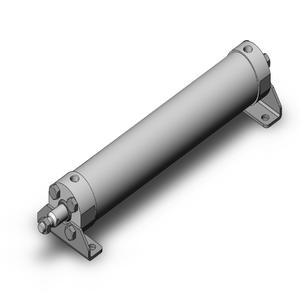 SMC VALVES CG5LN63TNSR-300-X165US Cylinder, 63 mm Size, Double Acting | AN7QBC