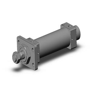 SMC VALVES CHNF40-50 Zylinder, 40 mm Größe, doppeltwirkender automatischer Umschalter | AN6DBM