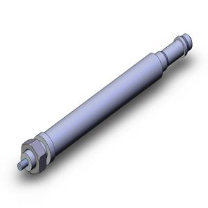 SMC VALVES CJ1B2-10SU3 Zylinder mit rundem Körper, 2 mm Größe, einfachwirkend | AL9MAK