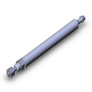 SMC VALVES CJ1B4-20SU4 Zylinder mit rundem Körper, 4 mm Größe, einfachwirkend | AL3KZD