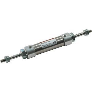 SMC VALVES CDJ2WL16-30-C73 Round Body Cylinder, 16 mm Size, Double Rod Auto Switcher | AN6GWN