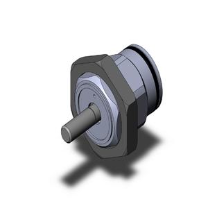 SMC VALVES CJPS15-5 Zylinder mit rundem Körper, Größe 15/16 mm, einfachwirkend | AN2UBJ