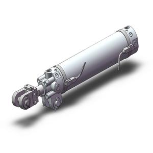 SMC VALVES CKG1A50-200YAZ-A93L Cylinder, 50 mm Size | AN9FDG