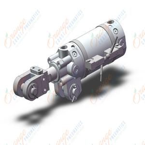 SMC VALVES CKG1A50-50YAZ-P4DWL Zylinder, 50 mm Größe | AN9MKQ