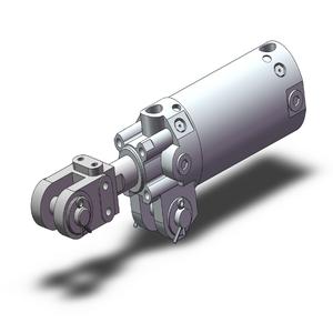 SMC VALVES CKG1A50-50YAZ Cylinder, 50 mm Size | AN7WJX