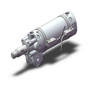 SMC VALVES CKG1A50-75Z-P4DWL Zylinder, 50 mm Größe | AN7GFZ