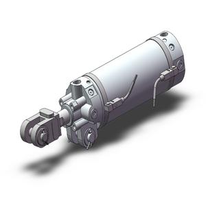 SMC VALVES CKG1A63-125YZ-A93L Zylinder, 63 mm Größe | AN9FDH