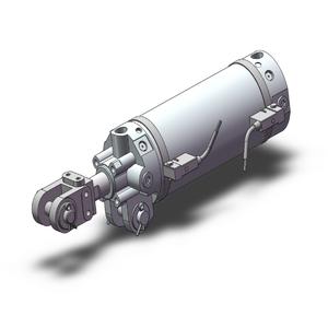 SMC VALVES CKG1B63TN-125YAZ-P4DWSE Cylinder, 63 mm Size | AN9AYJ