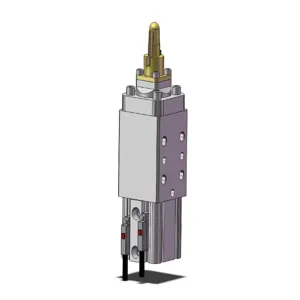 SMC VALVES CKQGD32-117RCL-E-X2081 Cylinder, 32 mm Size, Double Acting | AN9WYQ