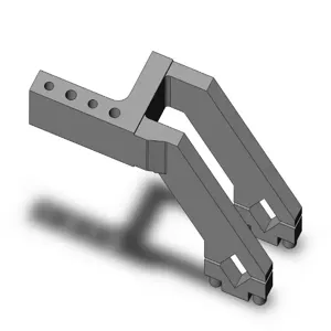 SMC VALVES CKZT40-A045LS Clamp Arm, 40 mm Size | AM8DLV