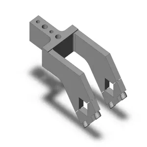 SMC VALVES CKZT50-A015CS Clamp Arm, 50 mm Size | AM9VBD