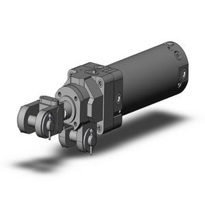SMC VALVES CLK2GB50TN-100YA-B2 Zylinder, 50 mm Größe, mit Schloss | AP2QNK