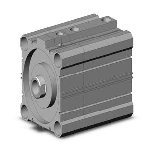 SMC VALVES CLQB100-50DC-B Kompaktzylinder, 100 mm Größe, doppeltwirkend | AN8EDX