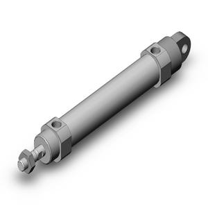 SMC VALVES CM2C25-100Z Round Body Cylinder, 25 mm Size, Double Acting | AP2LWD