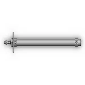 SMC VALVES CM2F25-250Z-XC4 Cylinder, 25 mm Size, Double Acting | AN9XFW