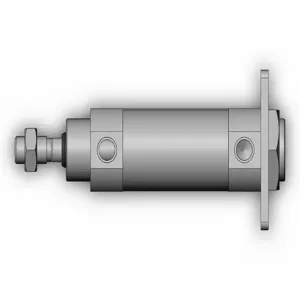 SMC VALVES CM2G40-25Z-XC4 Round Body Cylinder, 40 mm Size | AN9UDP