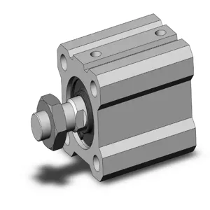 SMC VALVES CQ2A25-25DM Compact Cylinder, 25 mm Size, Double Acting | AM8AHQ