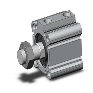 SMC VALVES CQ2A32-20DMZ Compact Cylinder, 32 mm Size, Double Acting | AP2YPV