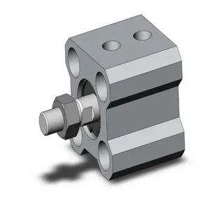 SMC VALVES CQ2B12-5DM Compact Cylinder, 12 mm Size, Double Acting | AL7EEN