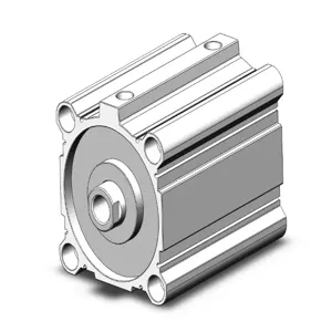 SMC VALVES CQ2B125-100DCZ Compact Cylinder, 125 mm Size, Double Acting | AN7NCG