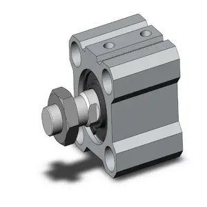 SMC VALVES CQ2B25-10DM Compact Cylinder, 25 mm Size, Double Acting | AM4KKM