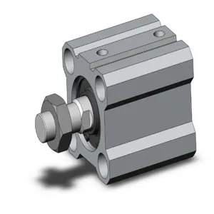 SMC VALVES CQ2B25-20DM Compact Cylinder, 25 mm Size, Double Acting | AM4DDB