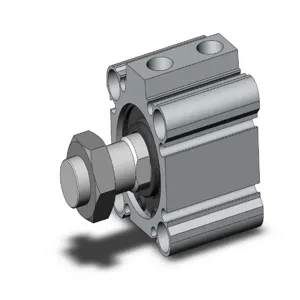 SMC VALVES CQ2B32-15DCMZ Compact Cylinder, 32 mm Size, Double Acting | AN7DJX