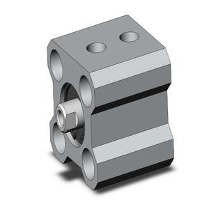 SMC VALVES CQ2B32-75DZ Compact Cylinder, 32 mm Size, Double Acting | AN7LRH