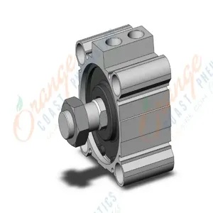 SMC VALVES CQ2B63-10DCMZ Compact Cylinder, 63 mm Size, Double Acting | AP2XXM