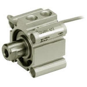 SMC VALVES CDQ2B63-50DMZ-F7DWSC Compact Cylinder, 63 mm Size, Double Acting Auto Switcher | AN9FHP