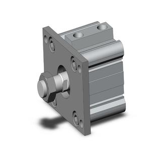 SMC VALVES CQ2F63-25DCMZ Compact Cylinder, 63 mm Size, Double Acting | AN9JTM