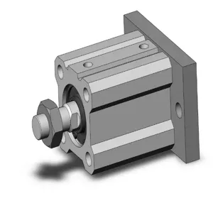 SMC VALVES CQ2G25-25DM Compact Cylinder, 25 mm Size, Double Acting | AM7CNN