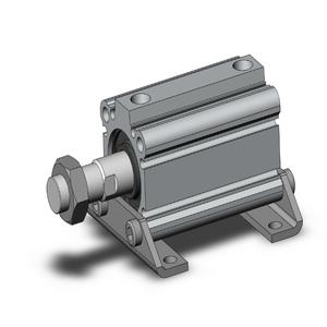 SMC VALVES CQ2L32-50DMZ Compact Cylinder, 32 mm Size, Double Acting | AN9YNK