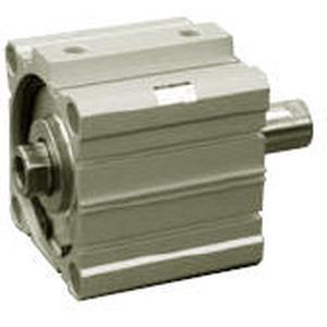 SMC VALVES CDQ2WB40-30DC Compact Cylinder, 40 mm Size, Double Rod Auto Switcher | AM9UQL