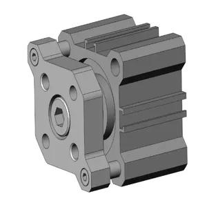 SMC VALVES CQMA32-10 Compact Cylinder, 32 mm Size, Double Acting | AM3JJJ